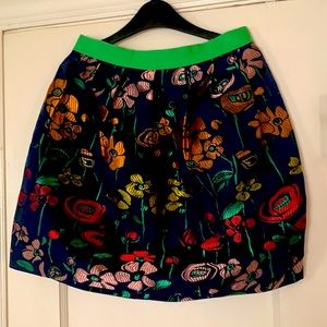 Anthropologie Madchen Garden of Spectrum skirt